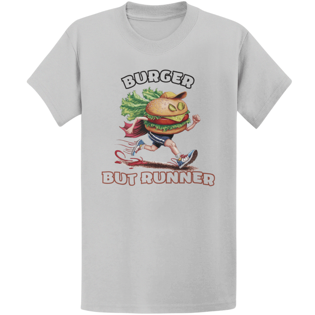 Printify T-Shirt Sport Grey / S Runner Burger T-Shirt