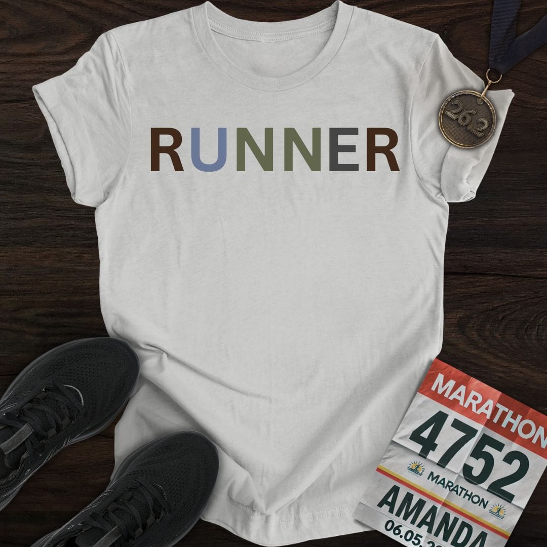 Printify T-Shirt Sport Grey / S Runner Me!