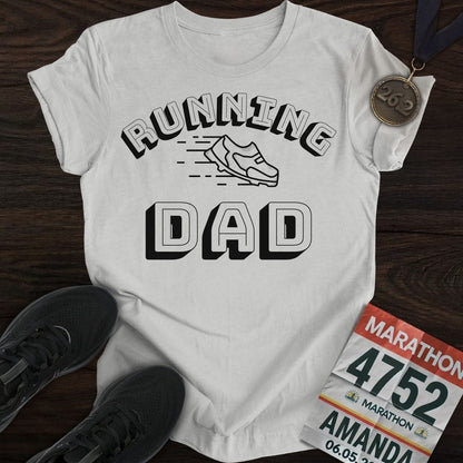Printify T-Shirt Sport Grey / S Running Dad T-Shirt