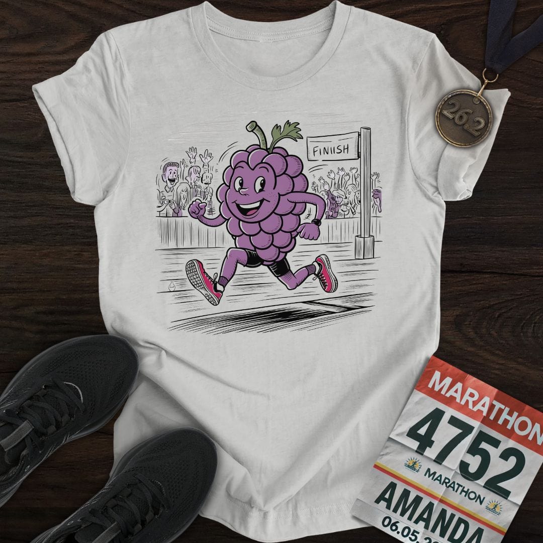 Printify T-Shirt Sport Grey / S Running Grapes T-Shirt