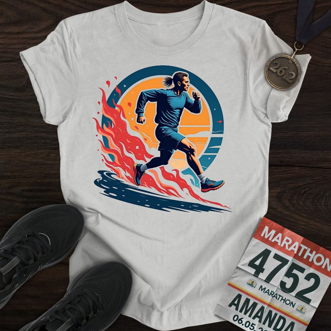 Printify T-Shirt Sport Grey / S Running Man T-shirt