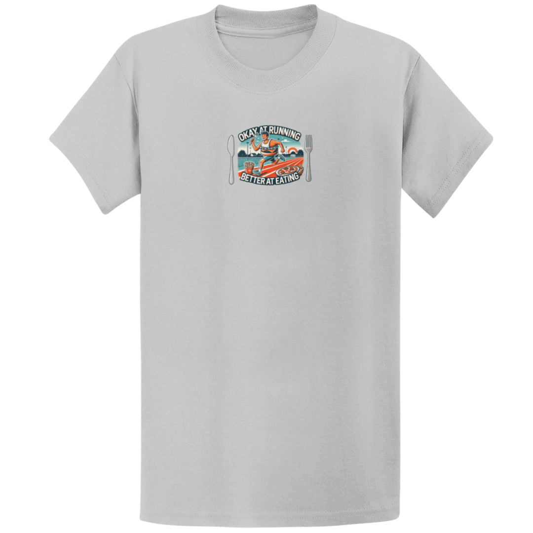 Printify T-Shirt Sport Grey / S Running or Eating T-Shirt