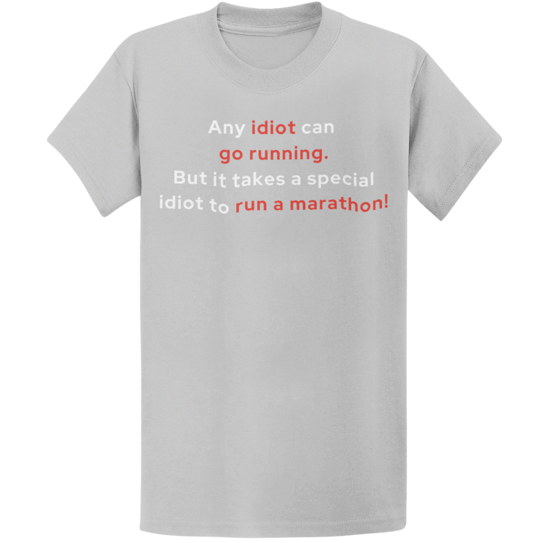 Printify T-Shirt Sport Grey / S Special Idiot Runner T-Shirt