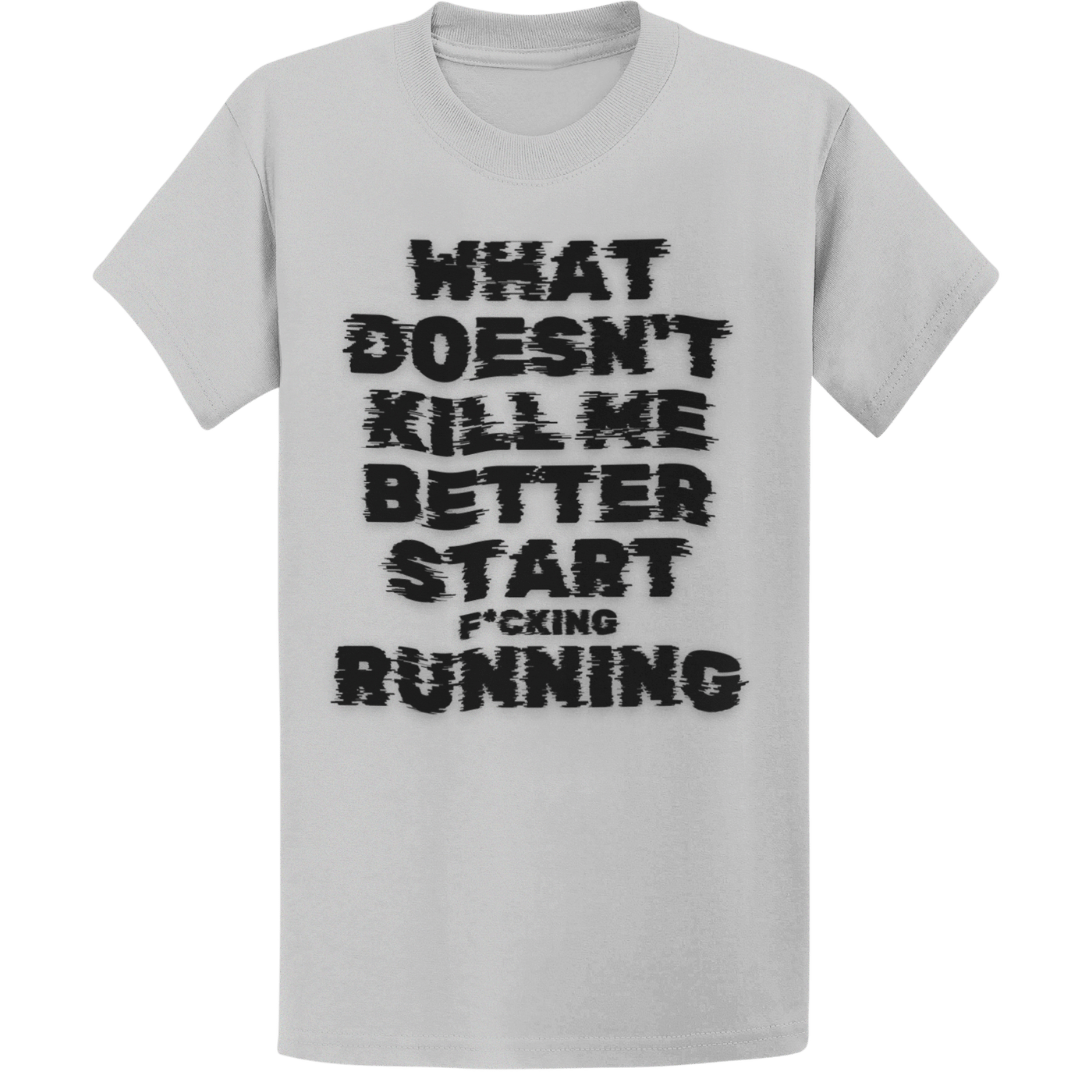 Printify T-Shirt Sport Grey / S Start F*cking Running T-Shirt