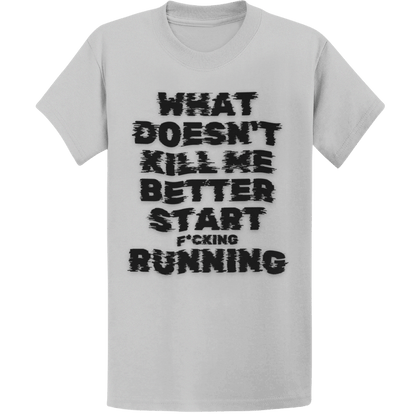 Printify T-Shirt Sport Grey / S Start F*cking Running T-Shirt