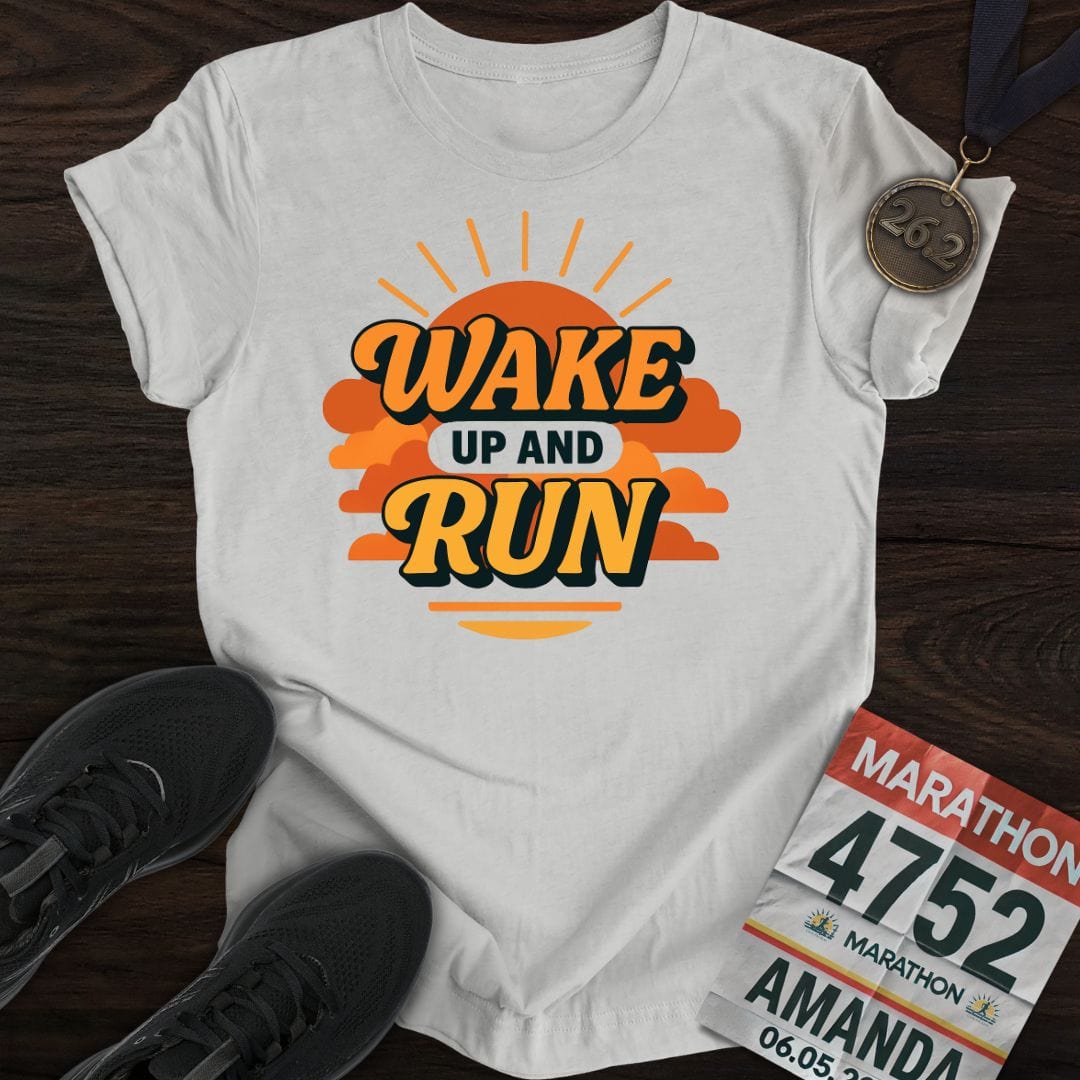 Printify T-Shirt Sport Grey / S Sunshine and Run T-Shirt