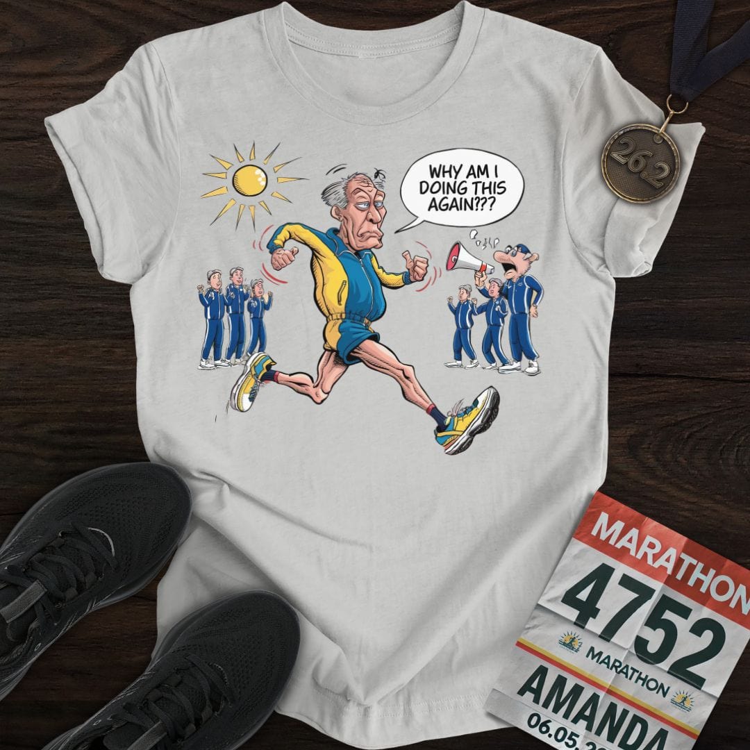Printify T-Shirt Sport Grey / S Why Am I Doing This Again T-Shirt
