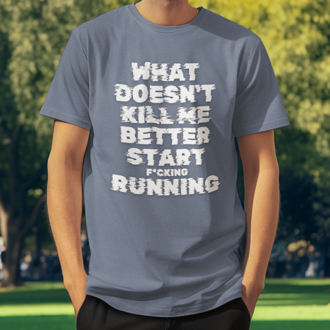 Printify T-Shirt Start F*cking Running T-Shirt