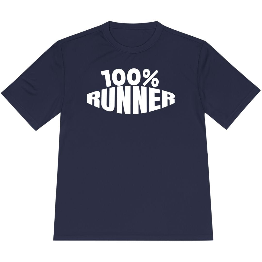 Printify T-Shirt True Navy / XS 100% Runner -2- T-Shirt / Pro