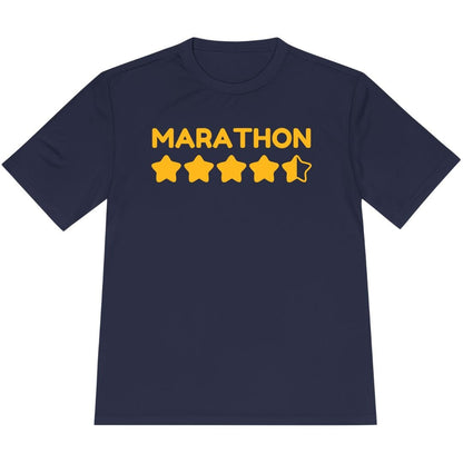 Printify T-Shirt True Navy / XS Marathon Star Score T-Shirt / Pro