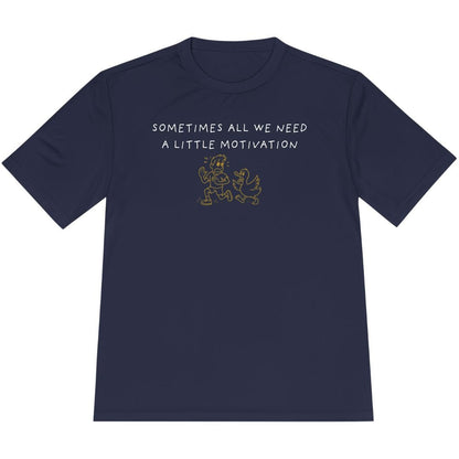 Printify T-Shirt True Navy / XS Motivated Like a Duck T-Shirt / Pro