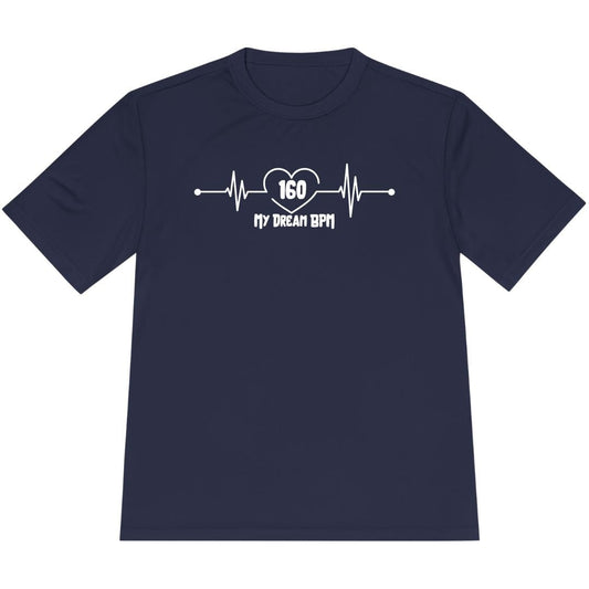 Printify T-Shirt True Navy / XS My Dream 160 BPM T-Shirt / Pro