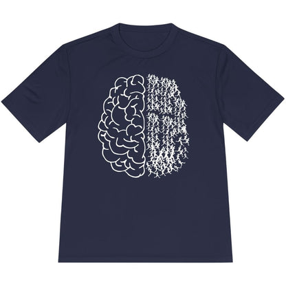 Printify T-Shirt True Navy / XS Running Is My Mind T-Shirt / Pro