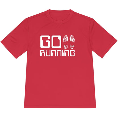 Printify T-Shirt True Red / XS Go Running T-Shirt / Pro