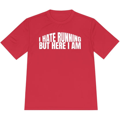 Printify T-Shirt True Red / XS I Hate Running -2- T-Shirt / Pro