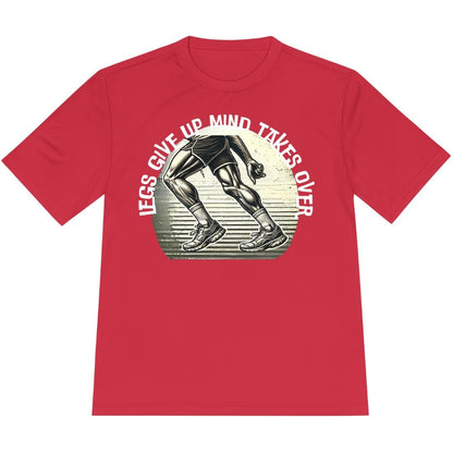 Printify T-Shirt True Red / XS Legs Give Up T-Shirt / Pro