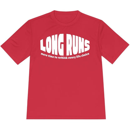 Printify T-Shirt True Red / XS Long Runs T-Shirt / Pro
