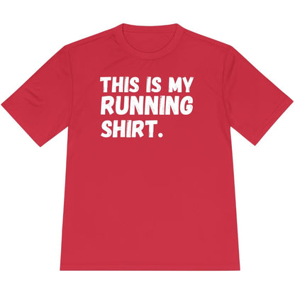 Printify T-Shirt True Red / XS My Running Shirt T-Shirt / Pro