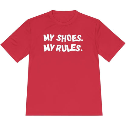 Printify T-Shirt True Red / XS My Shoes My Rules T-Shirt / Pro