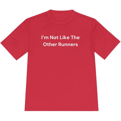 Printify T-Shirt True Red / XS Not Like The Other Runners T-Shirt / Pro