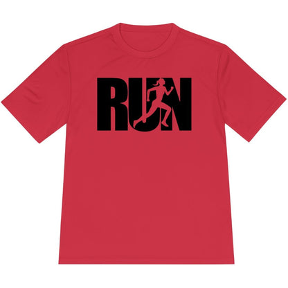 Printify T-Shirt True Red / XS Run Girl T-Shirt / Pro