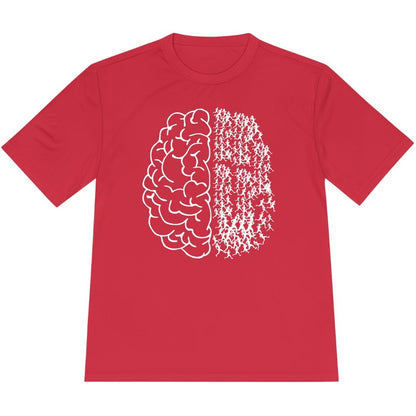 Printify T-Shirt True Red / XS Running Is My Mind T-Shirt / Pro