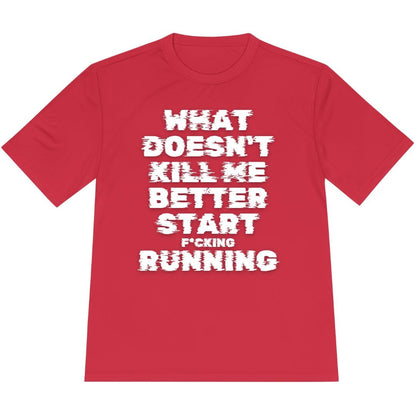 Printify T-Shirt True Red / XS Start F*cking Running T-Shirt / Pro