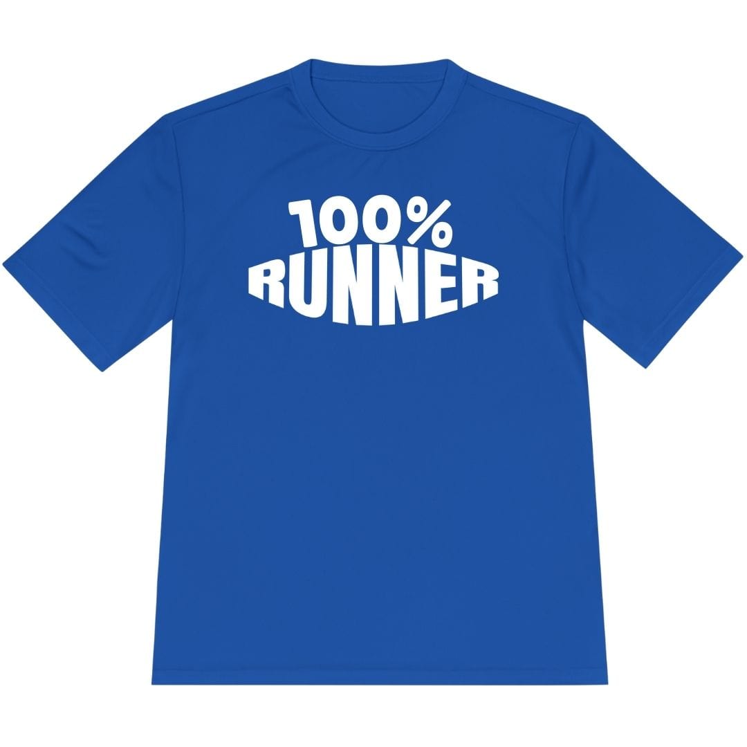 Printify T-Shirt True Royal / XS 100% Runner -2- T-Shirt / Pro