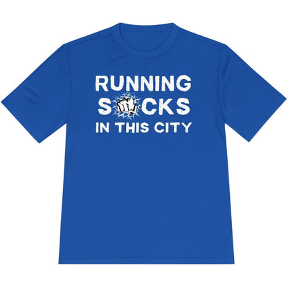 Printify T-Shirt True Royal / XS City Runs, Zero Fun T-Shirt / Pro