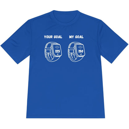 Printify T-Shirt True Royal / XS Heart Rate Goals T-Shirt / Pro