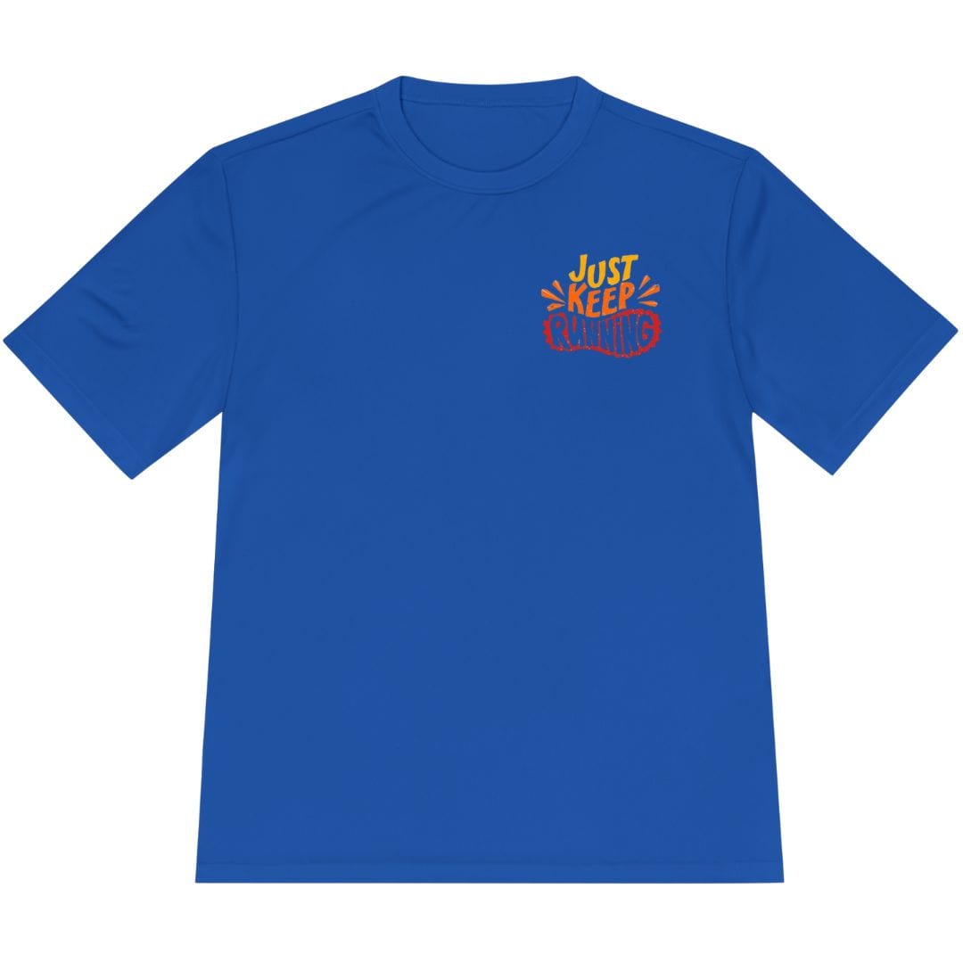 Printify T-Shirt True Royal / XS Keep Running Shoes T-Shirt / Pro