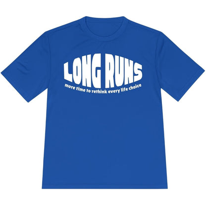 Printify T-Shirt True Royal / XS Long Runs T-Shirt / Pro