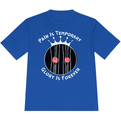 Printify T-Shirt True Royal / XS Pain Is Temporary Glory Is Forever T-Shirt / Pro