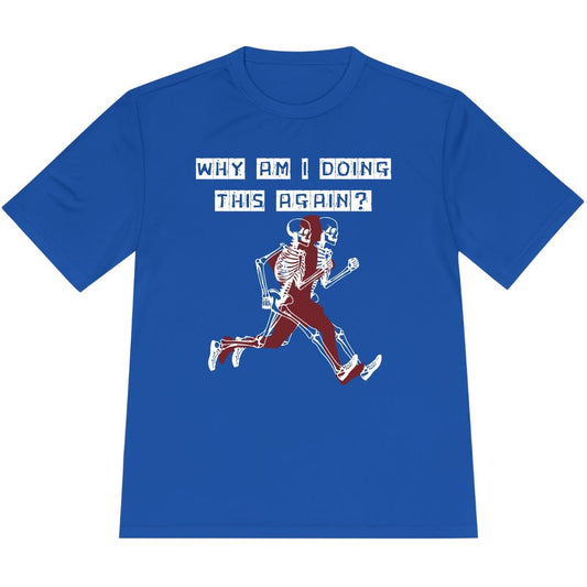 Printify T-Shirt True Royal / XS Run Again? T-Shirt / Pro