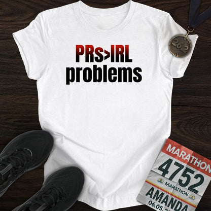 Printify T-Shirt White / S PRs > IRL problems T-shirt