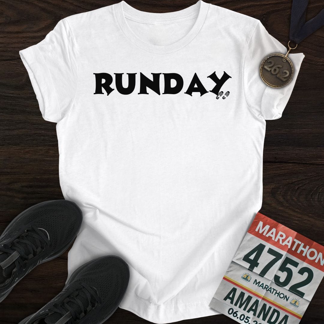 Printify T-Shirt White / S Runday