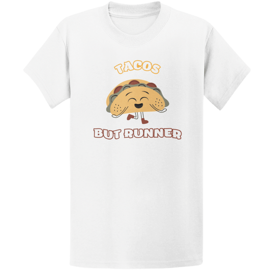 Printify T-Shirt White / S Runner Tacos T-Shirt