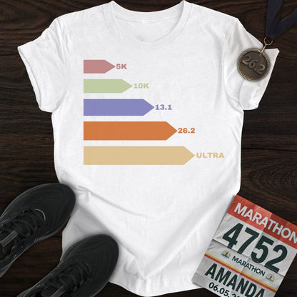 Printify T-Shirt White / S Ultra Target Runner T-Shirt